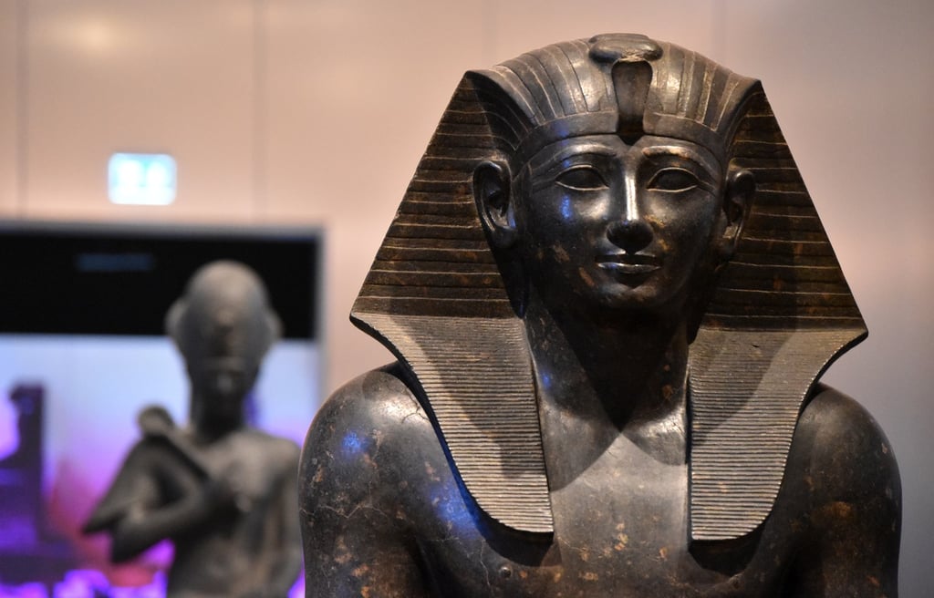 Statue of an Egyptian King in Torio