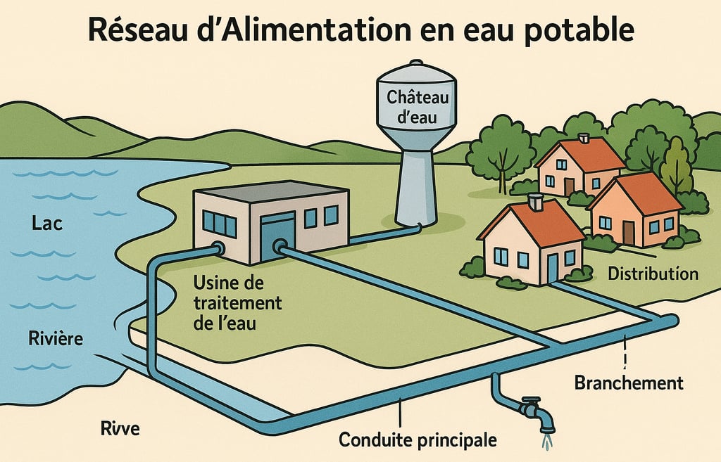 Alimentation eau potable 