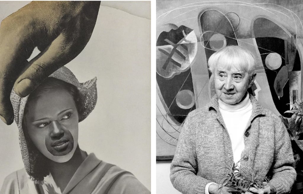  Artistas como Hannah Höch, expandiu o limites da colagem, explorando temas políticos, sociais e cul