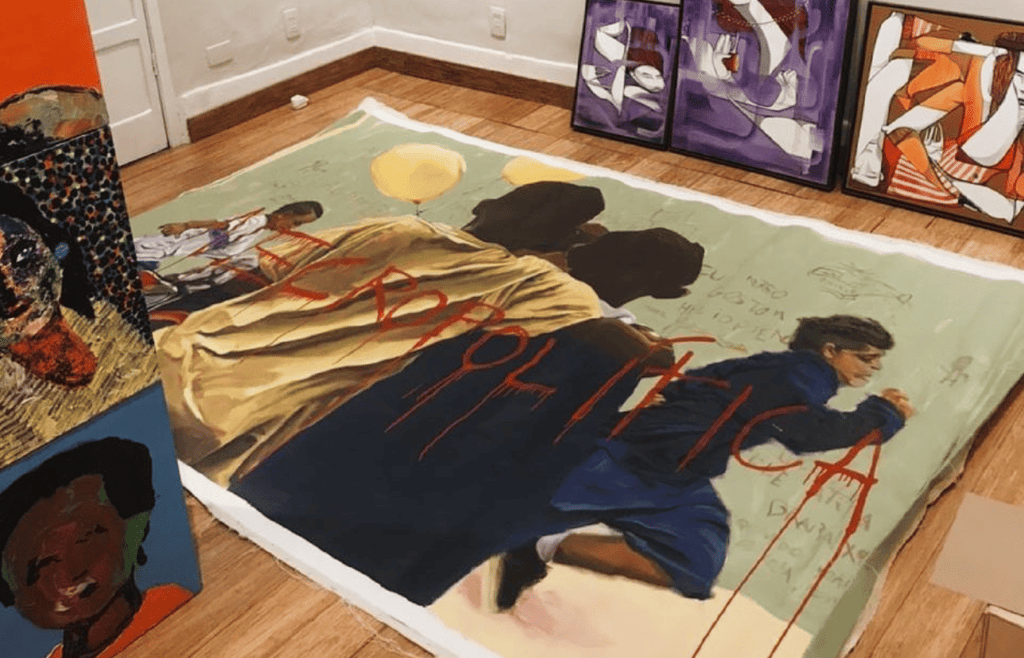 Diego Mouro tem se consolidado como uma voz essencial na pintura contemporânea brasileira.