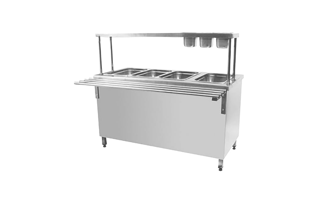Set üstü ve ayaklı benmari ısıtma üniteleri - Profesyonel yemek servis ekipmanları