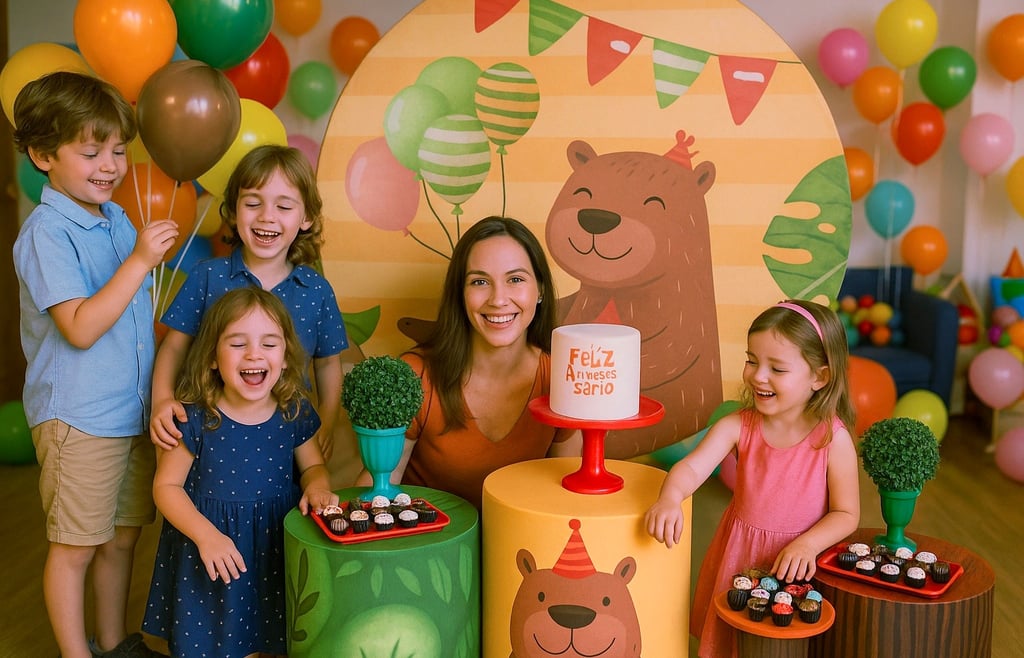 Decoração aniversário florianópolis