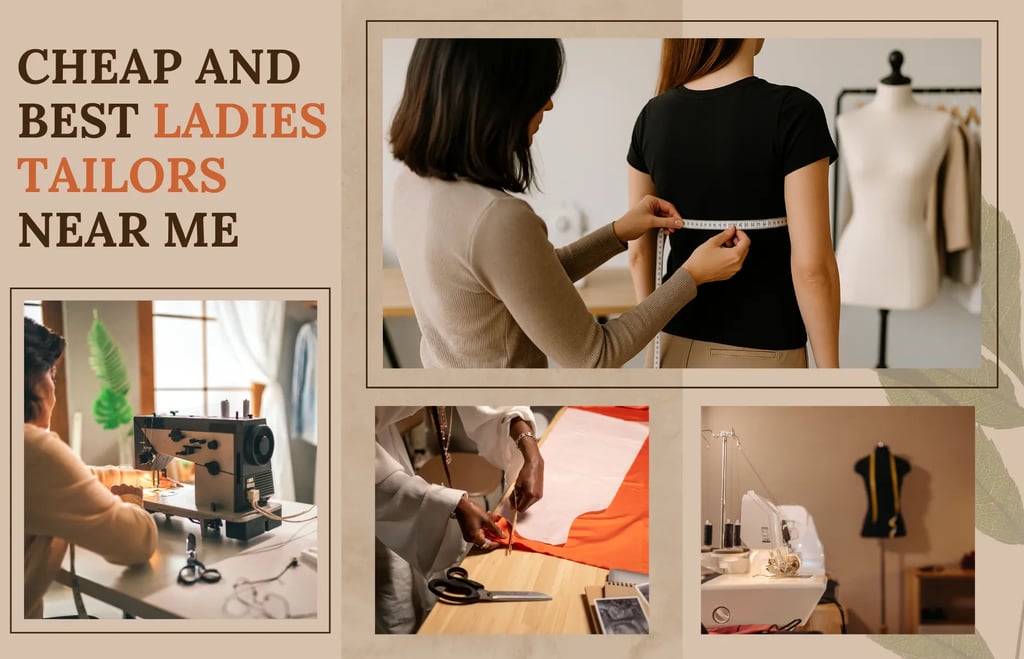 Cheap and Best Ladies Tailors Near Me