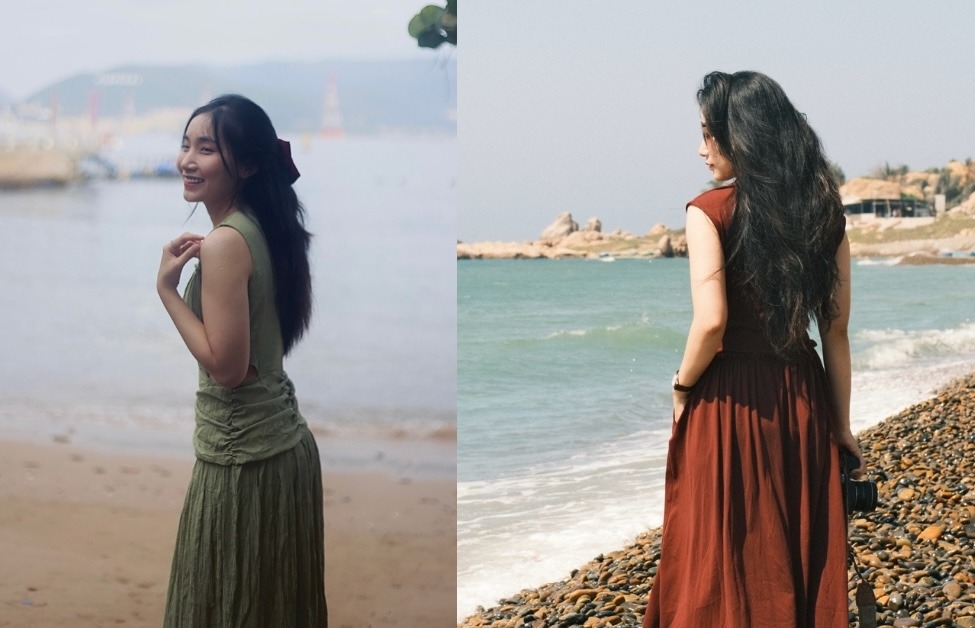 Cách tạo dáng thướt tha với váy dài và váy maxi cho nàng thơ