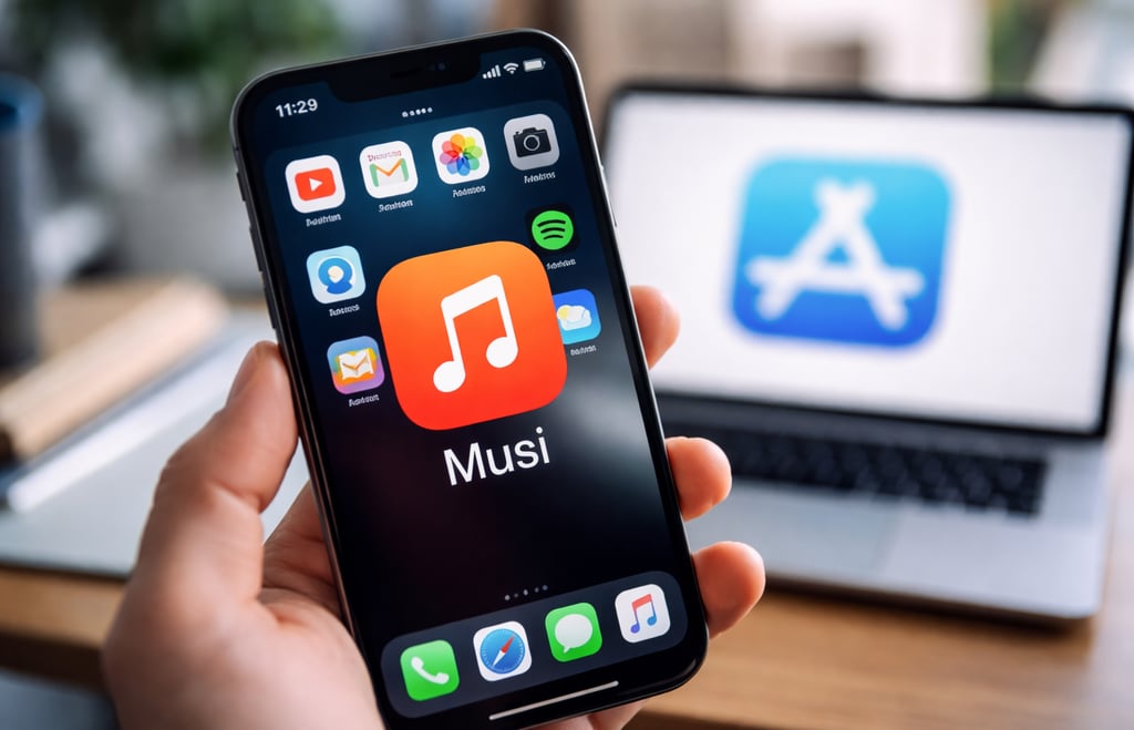 Musi fora da App Store