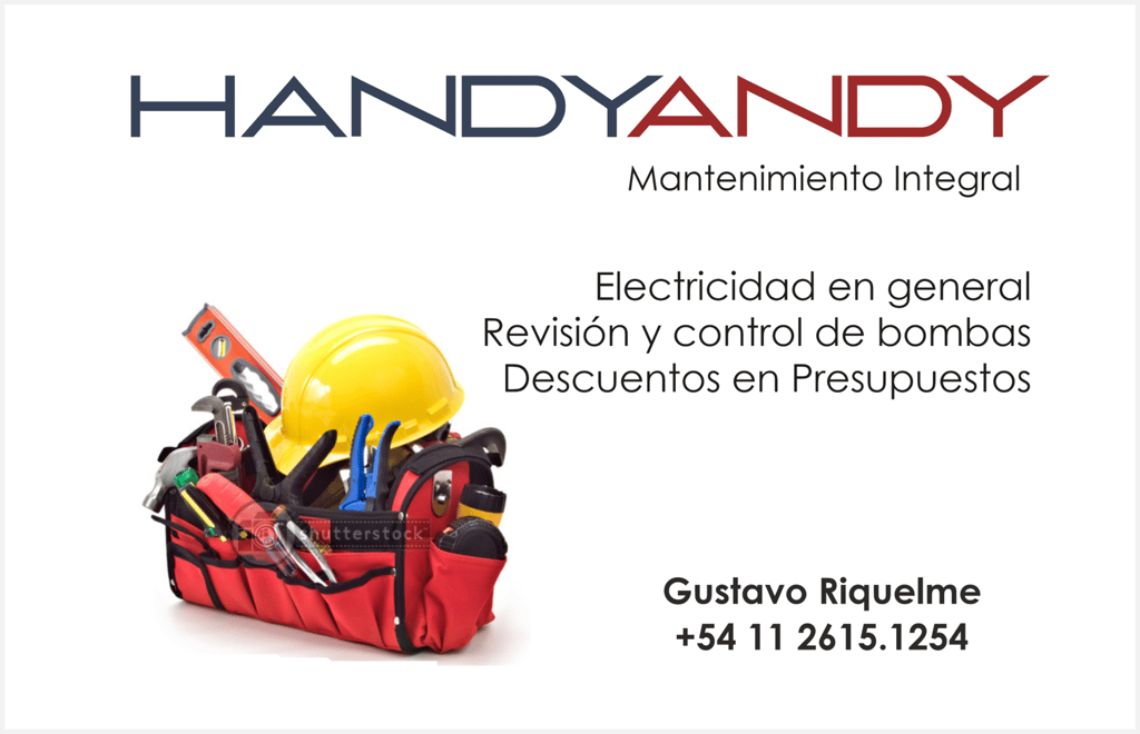 HANDYANDY - Servicio de Mantenimiento Integral para Particulares, Consorcios y Empresas