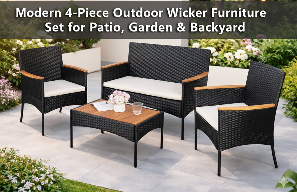 luxury garden atmosphere with warm evening light