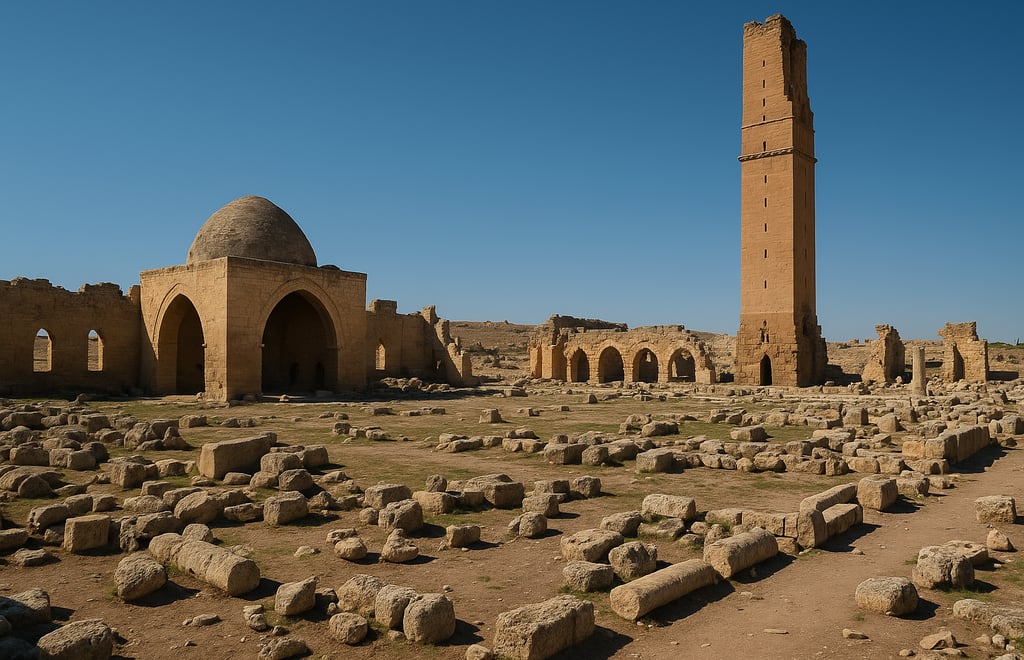 Harran Üniversitesi ve Harran Ulu Camii Kalıntıları
