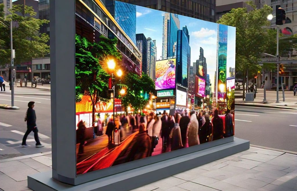 outdoor advertising screen
