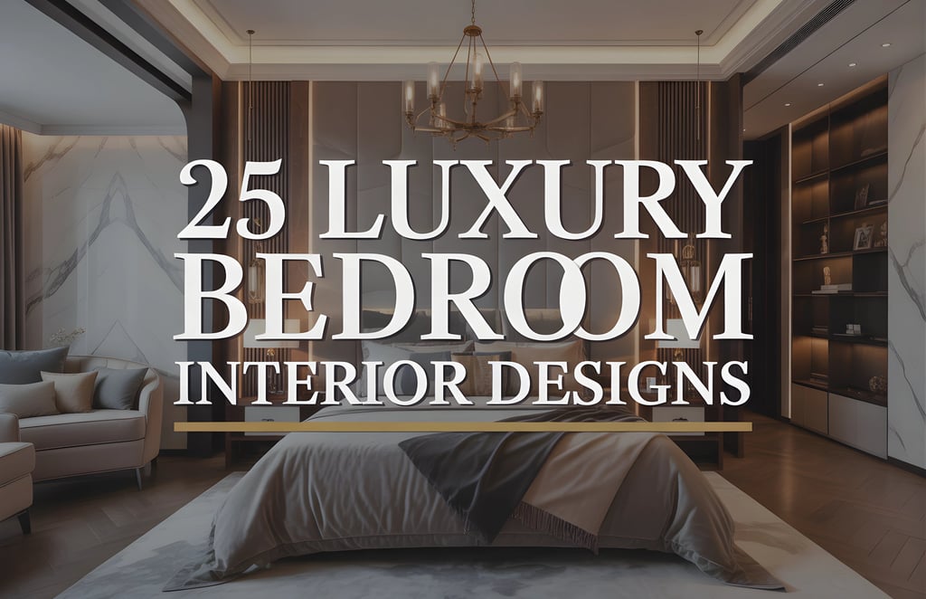 Luxury Bedroom Interior Designs