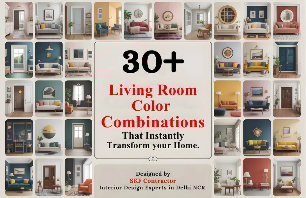 Living Room Color Combinations