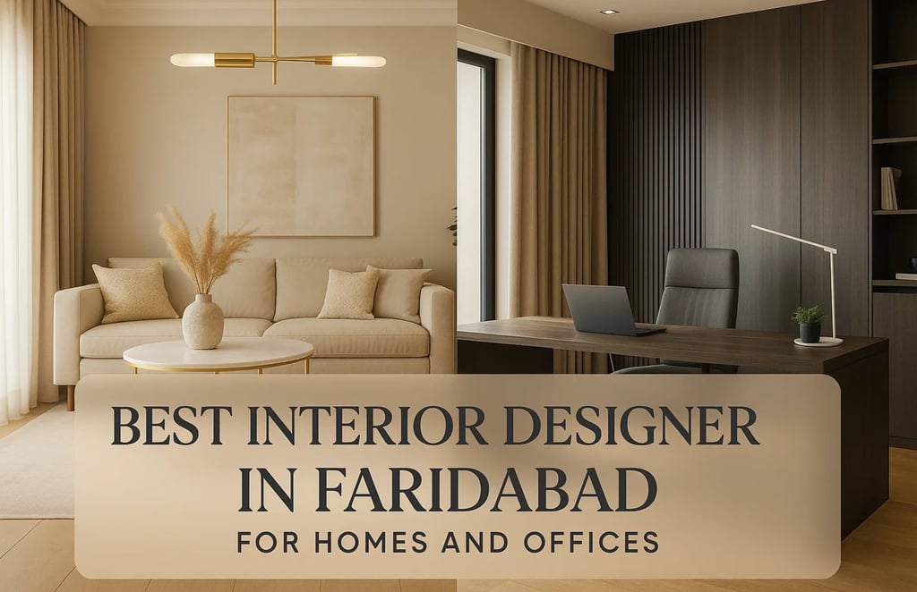 Best Interior Designer in Faridabad