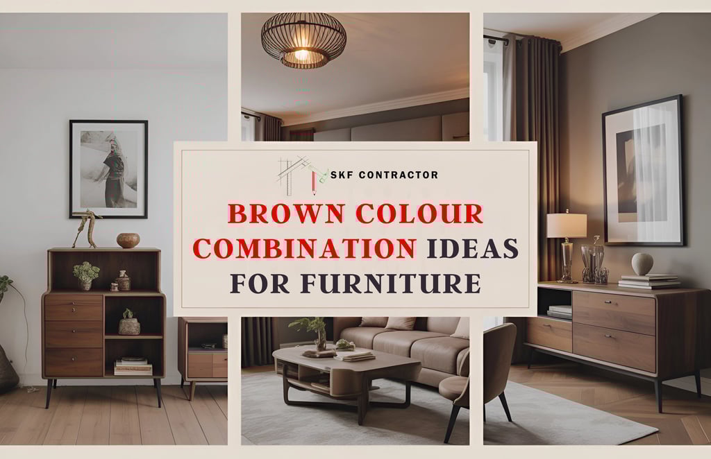 Brown Colour Combination Ideas for Furniture