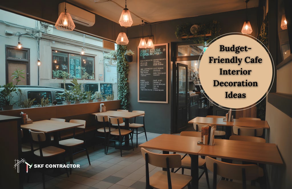 Budget-Friendly Cafe Interior Decoration Ideas That Attract More Customers