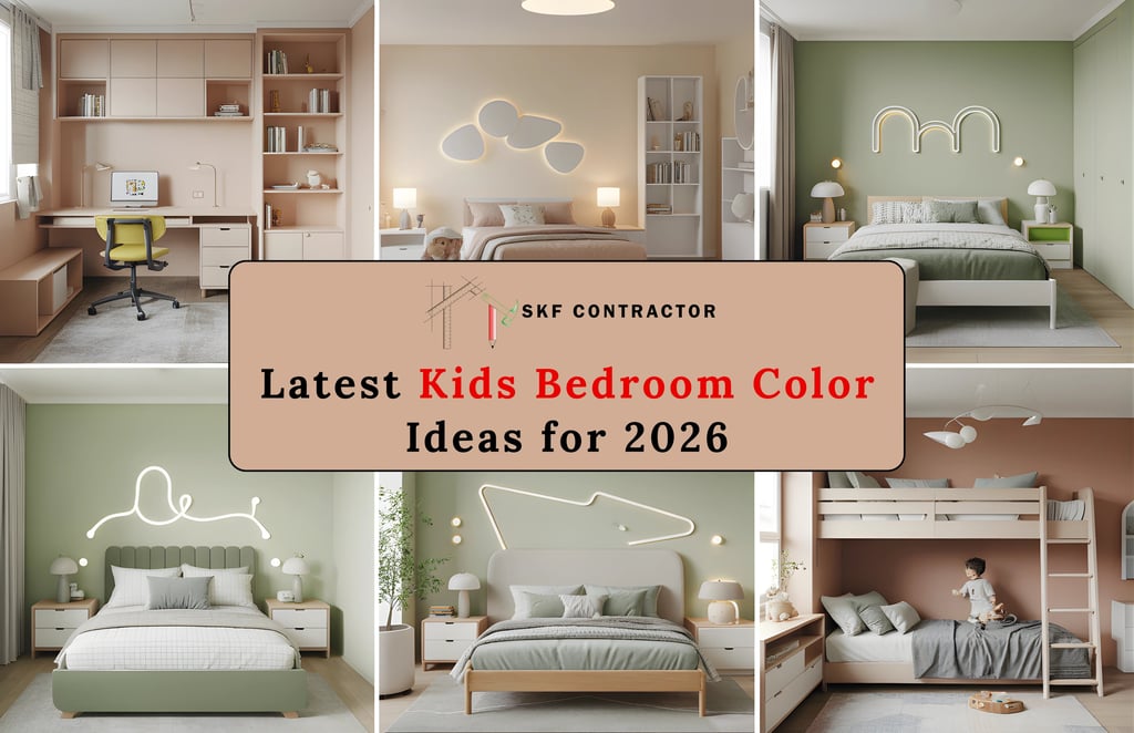 latest Kids Bedroom Color Ideas