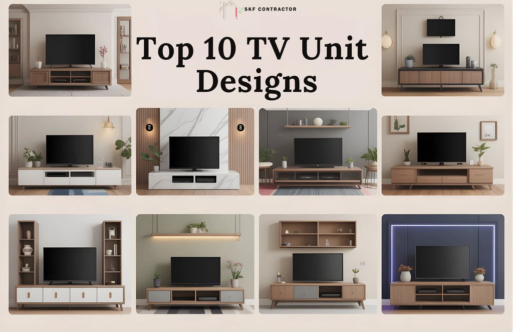 top tv units designs