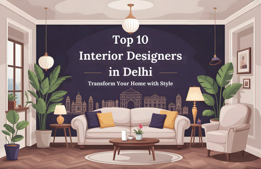 top 10 interior designer in delhi