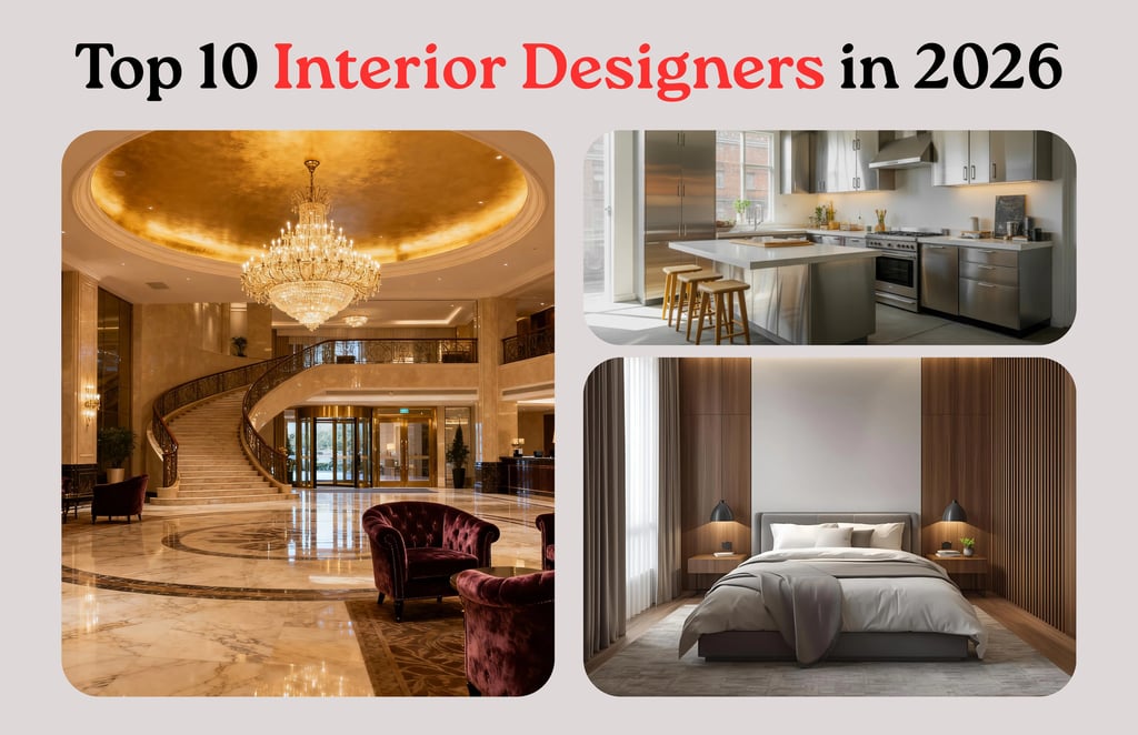 top 10 interior designers