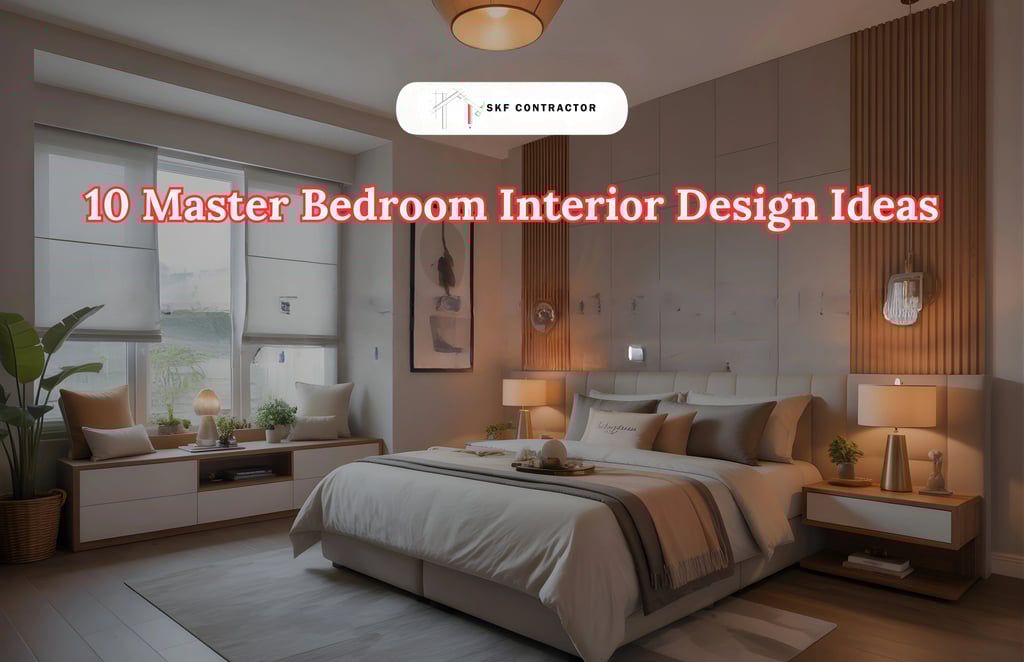 master bedroom interior design