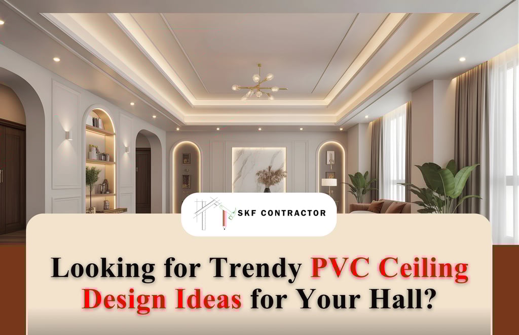 PVC Ceiling Design Ideas for Your Hall