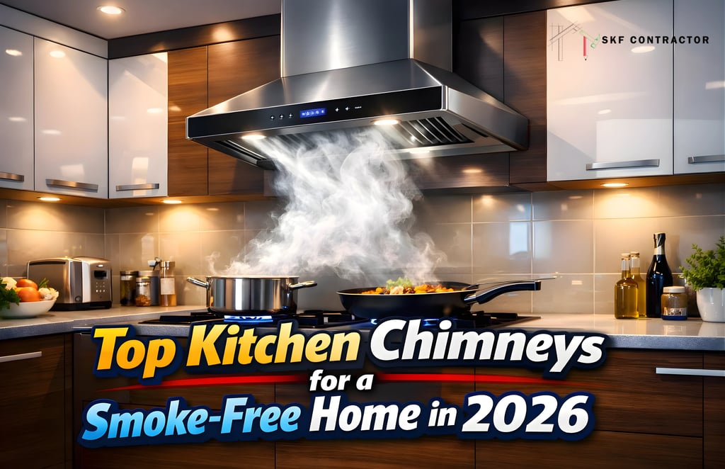 Top 10 Kitchen Chimneys for a Smoke-Free Home in 2026