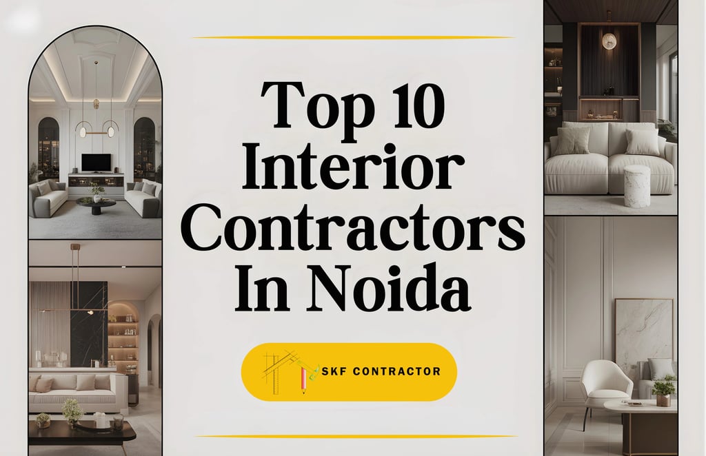 Top 10 Interoior Contractors in Noida
