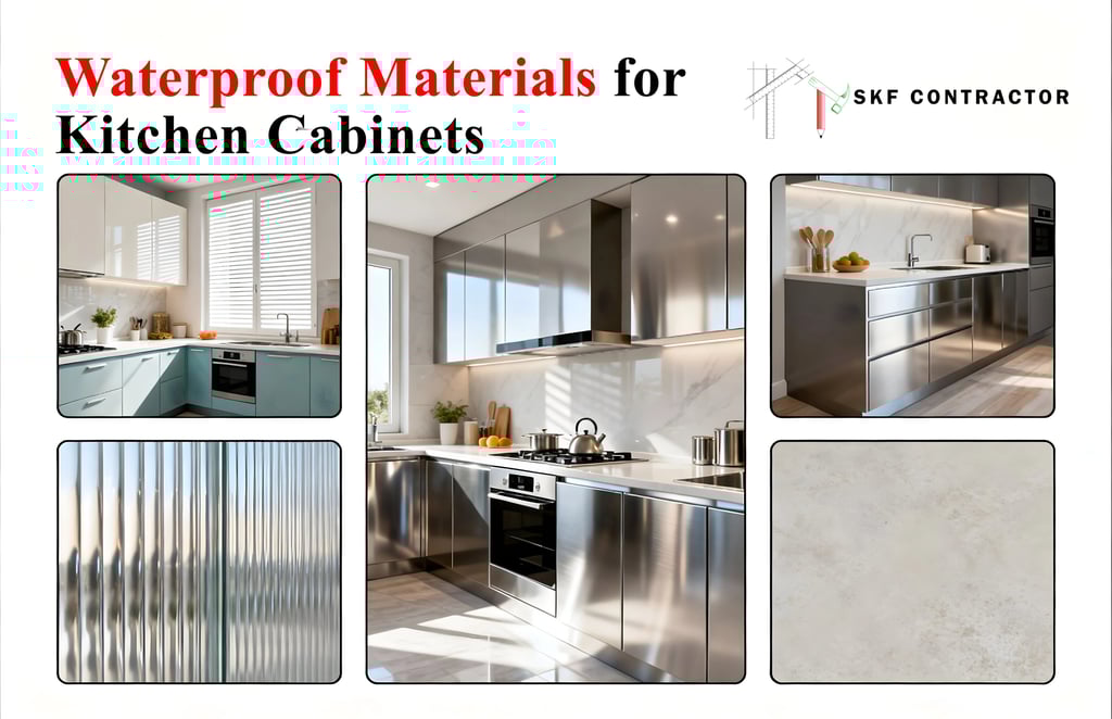 Waterproof Materials for Kitchen Cabinet