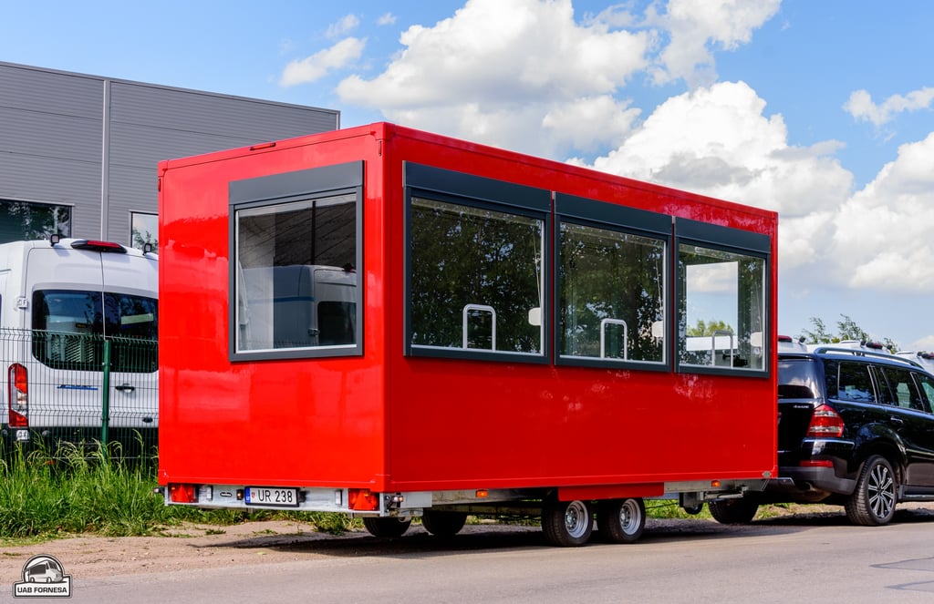 Mobili kasa atrakcionų parkui