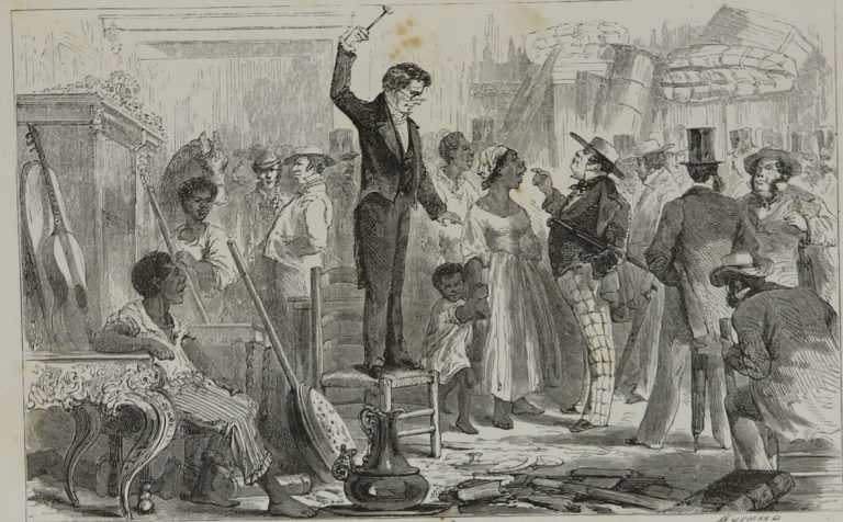 l' arrivée des premiers esclaves en Louisiane