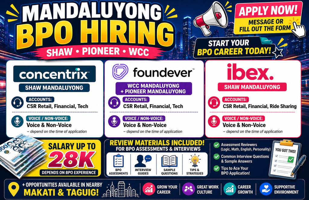 BPO Practice BPO Jobs Part Time BPO Part Time VA Jobs