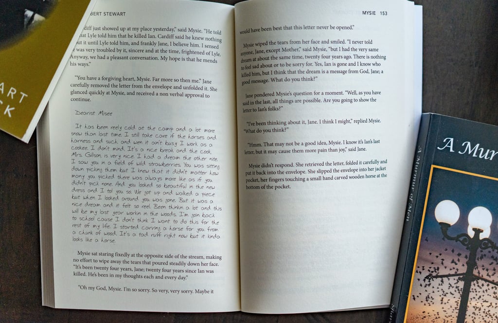 Story of Mysie inside layout