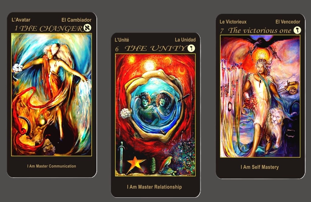 I Am One Tarot cards for Love Clarity in Your Relationship
