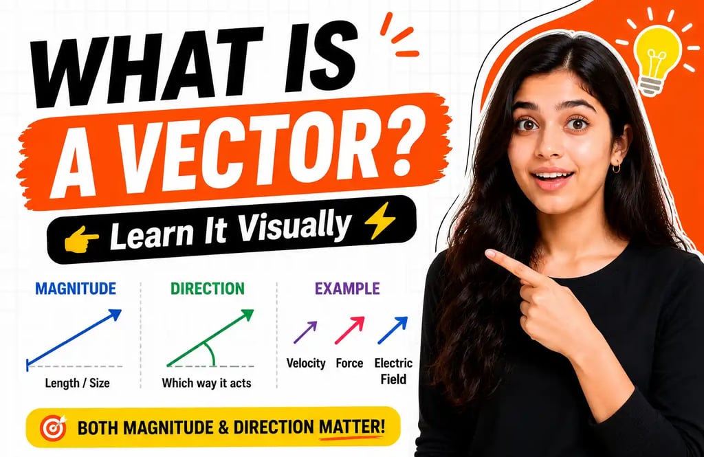 What is a vector Learn it visually
