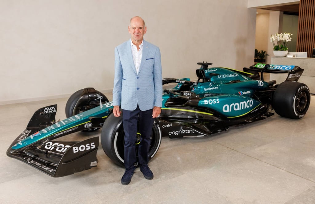 Adrianas Newey Aston Martin Formulė-1