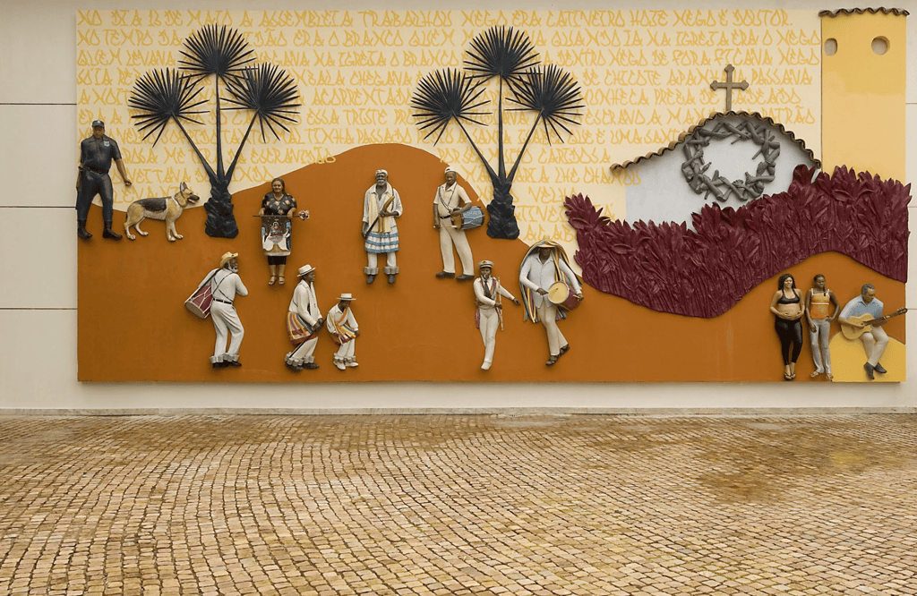 Abre a porta, John Ahearn, 2006, Da coleção de: Instituto Inhotim