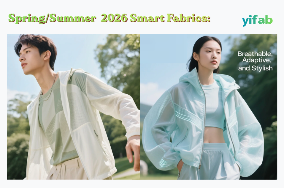 Spring/Summer 2026 Smart Fabrics: Breathable, Adaptive, and Stylish