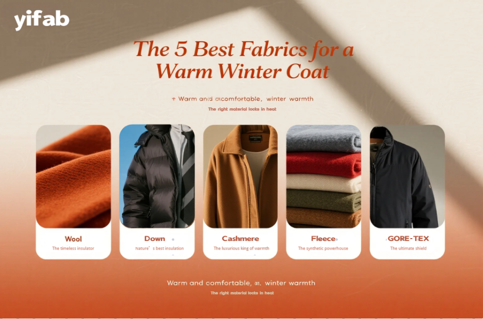 The 5 Best Fabrics for a Warm Winter Coat (And Why)