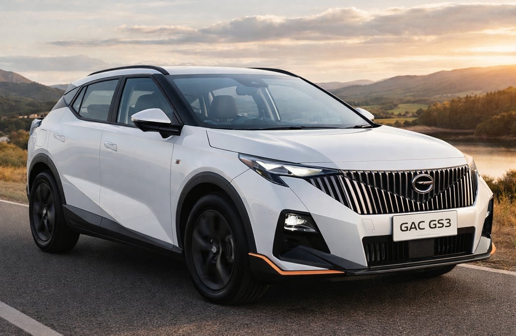 GAC GS3 SUV chinês com 177 cv concorrente do T-Cross e Creta