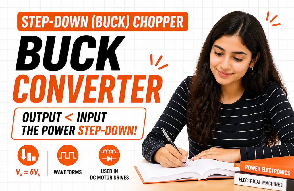 Power electronics step-down converter guide