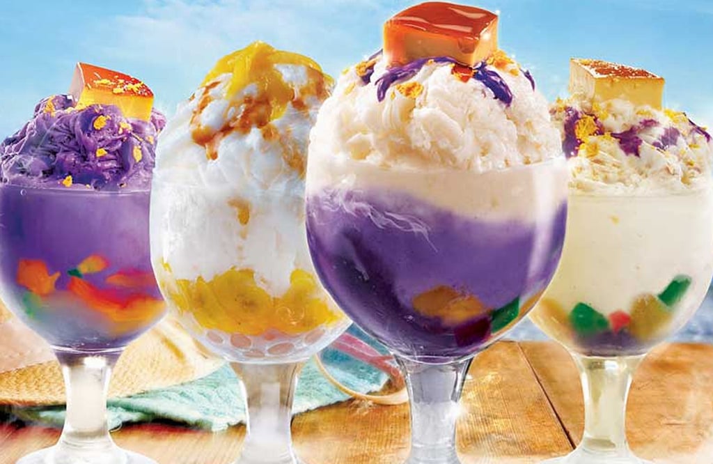 Halo-Halo (mix-mix) Filipino dessert. Photo courtesy of https://cdn.manilastandard.net/wp-content/up
