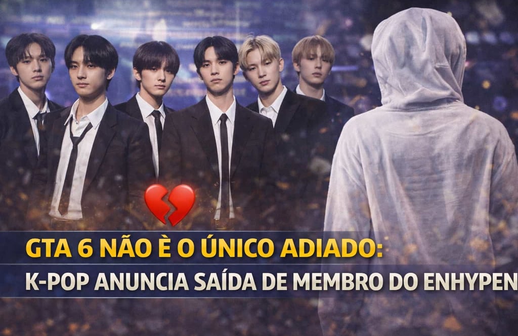 GTA 6 não é o Único Adiado: K-pop Anuncia Saída de Membro do ENHYPEN