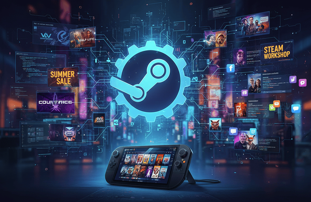 Steam e Valve Steam deack