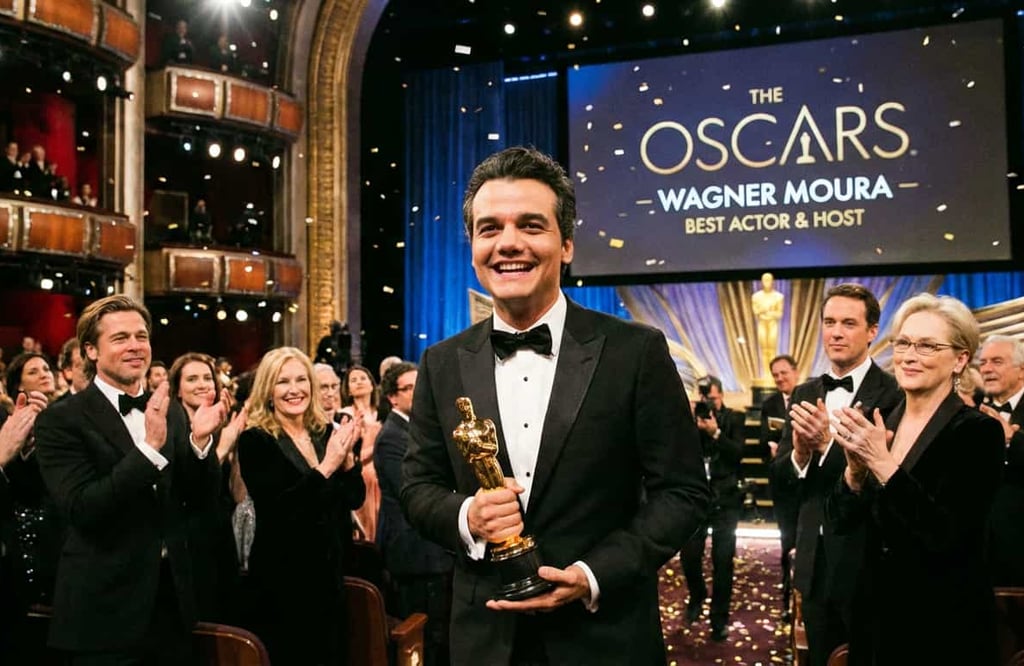 Wagner Moura Vai Ao Palco do Oscar Como Apresentador e Favorito