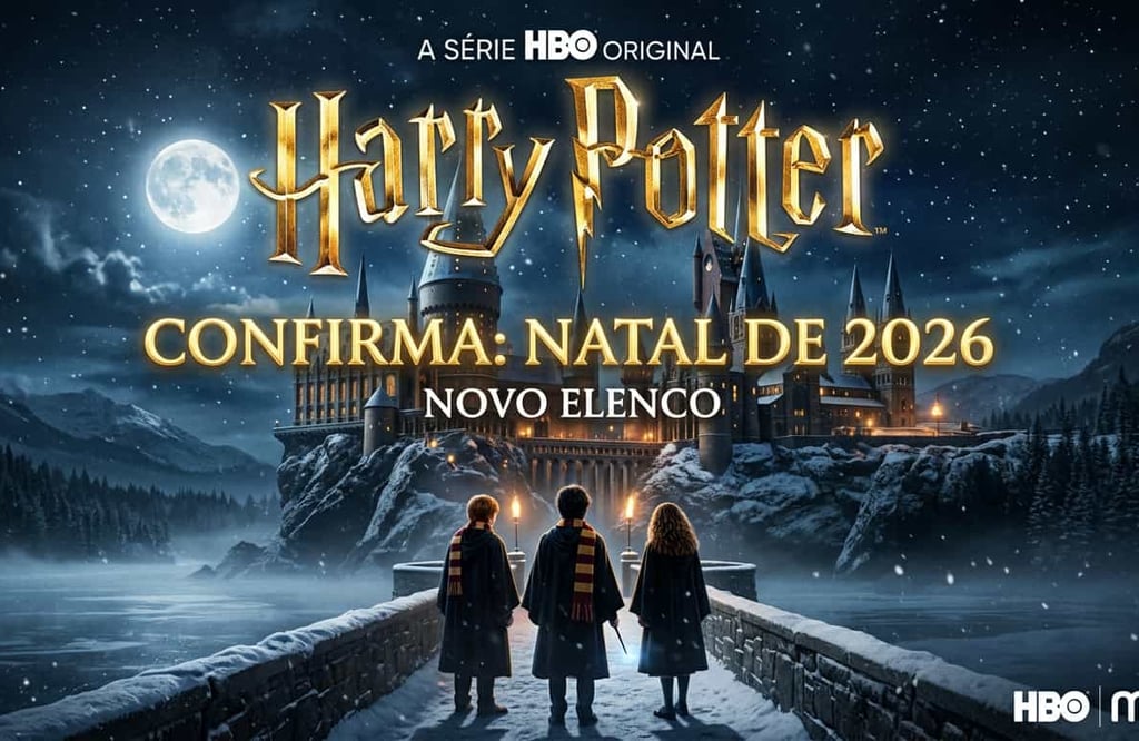 Trailer de Harry Potter na HBO Confirma Natal de 2026 e Novo Elenco