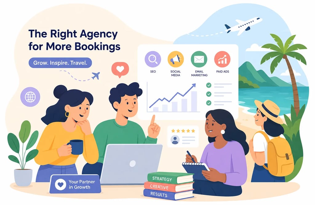 how do i choose a digital marketing agency for my travel business