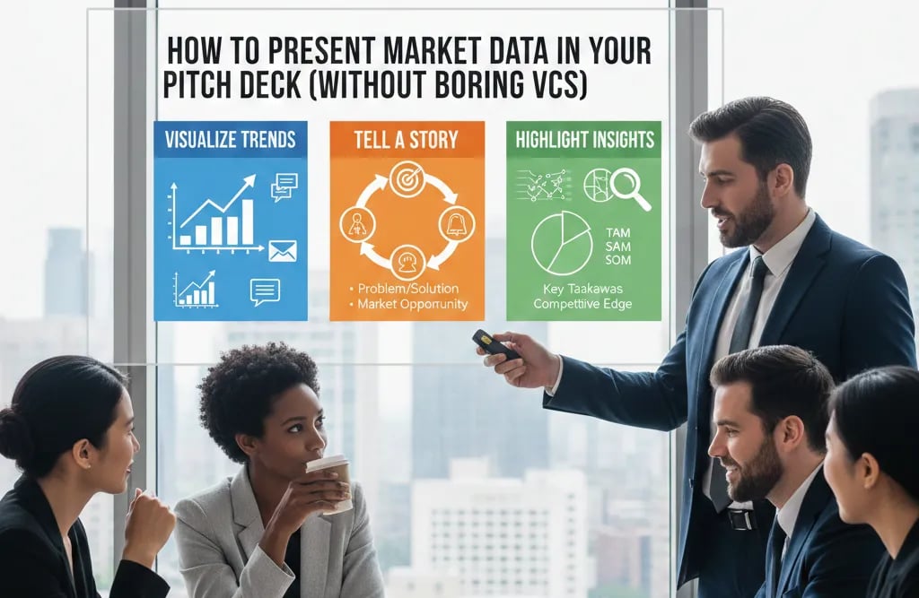 How to Present Market Data in Your Pitch Deck (Without Boring VCs)