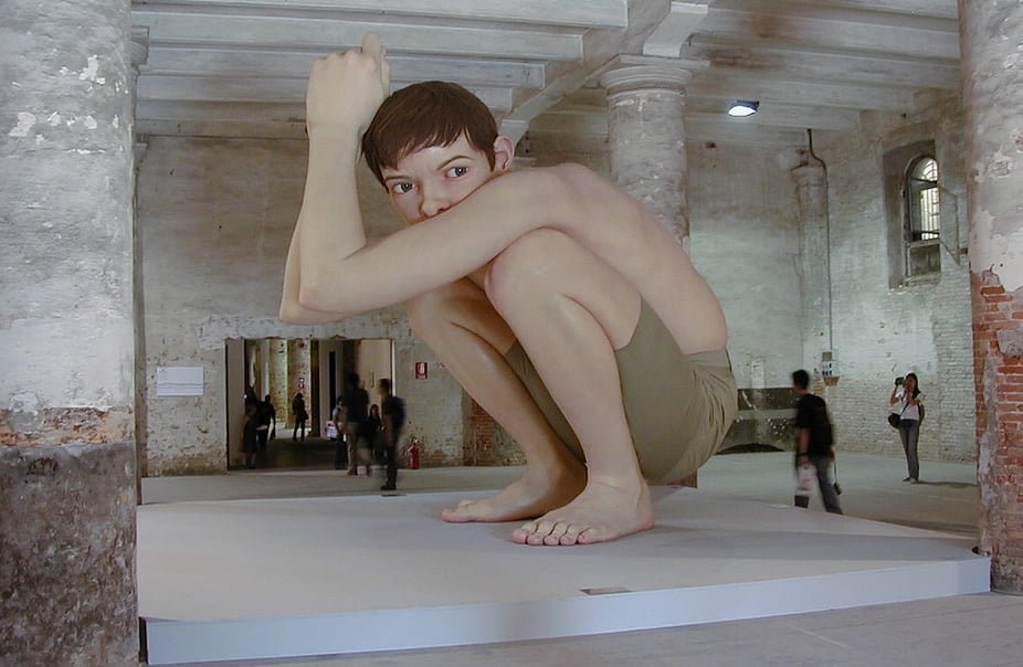 Esculturas gigantes de Ron Mueck