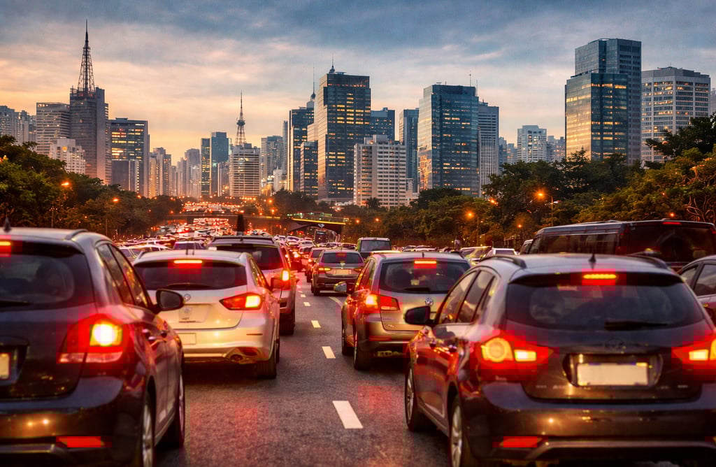 rodízio de carros em sp como funciona no trânsito da cidade de São Paulo