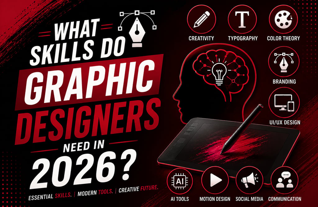 what skills do graphic designers need in 2026