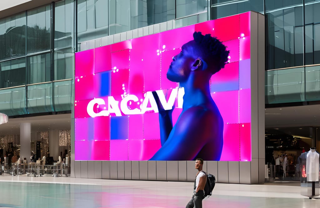 large outdoor led signs